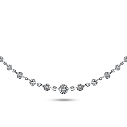 Graduated Diamond and Chain Link