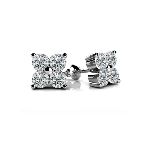 Quad Round Studs Earrings