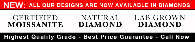 Available in natural diamond and lab-grown diamond