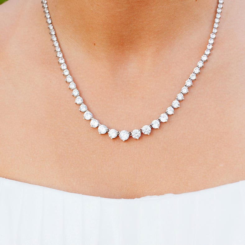 Tennis Necklace Collection