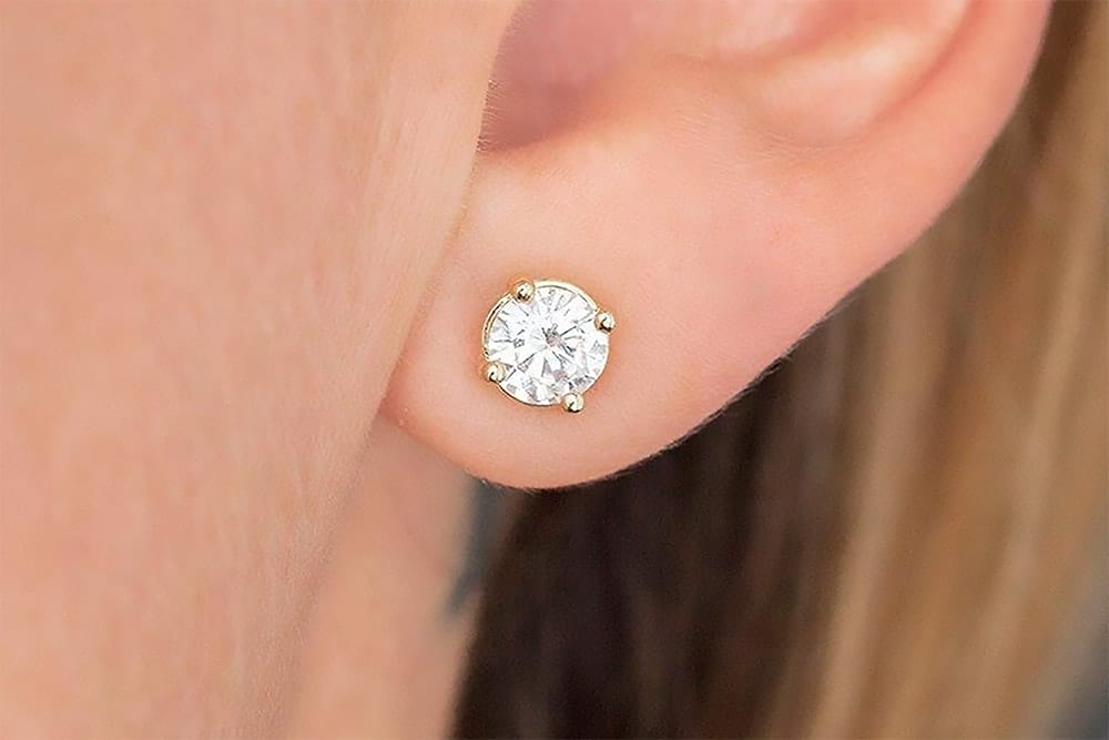Diamond Stud Earrings on Sale Anacortes WA Venazia Jewelry