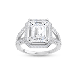 emerald-moissanite-halo-split-band-engagement-ring-122986em
