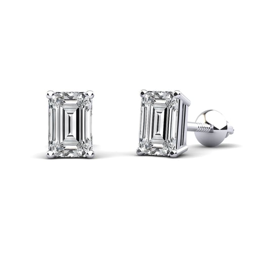 Emerald Stud Earrings
