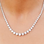 diamond riviera necklace