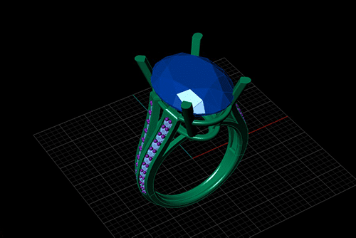 oval custom cad