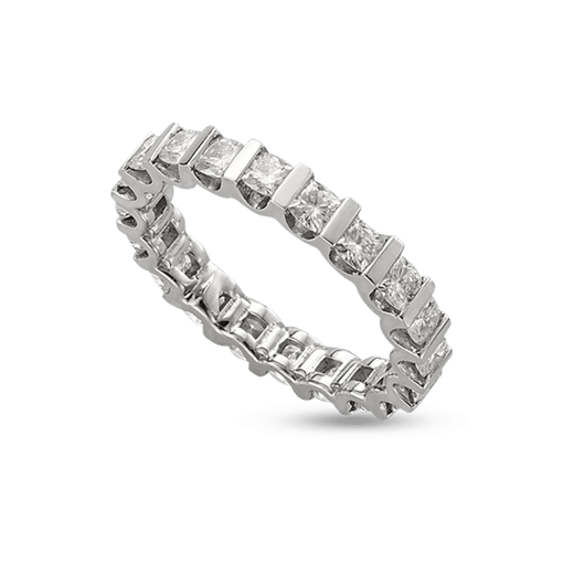 cushion-moissanite-bar-set-eternity-wedding-band-ring-127009l