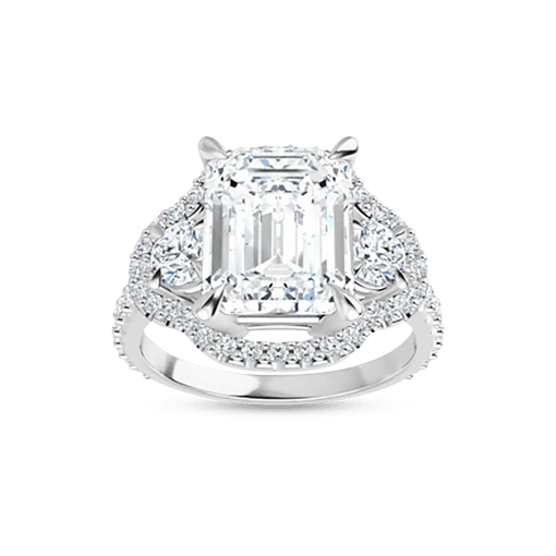 emerald-moissanite-halo-engagement-ring-124403em