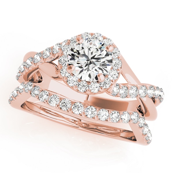 Rose Gold Moissanite Rings