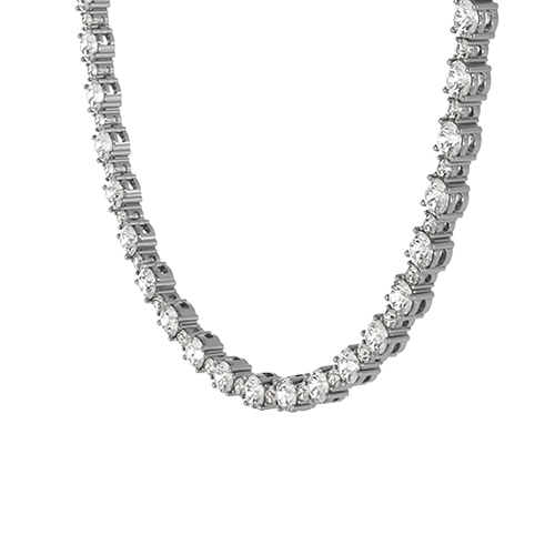 Intimate Round 4 Prongs Tennis Necklace