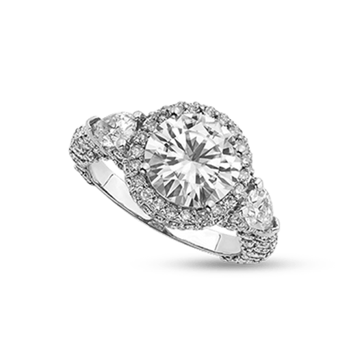 Round Engagement Rings - Venazia Jewelry