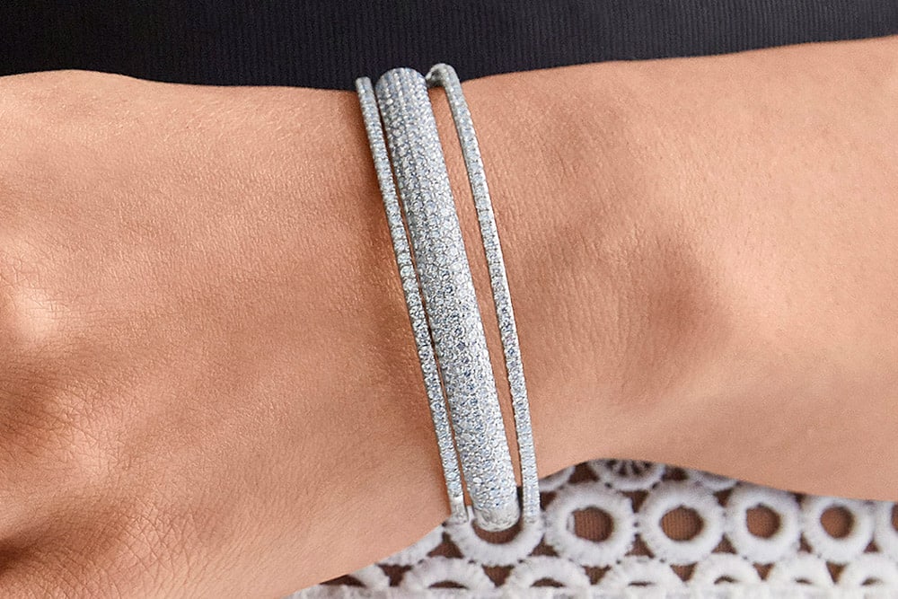 Diamond Bangles