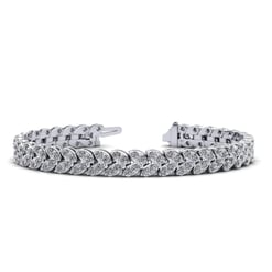 Marquise Illusion Tennis Bracelet