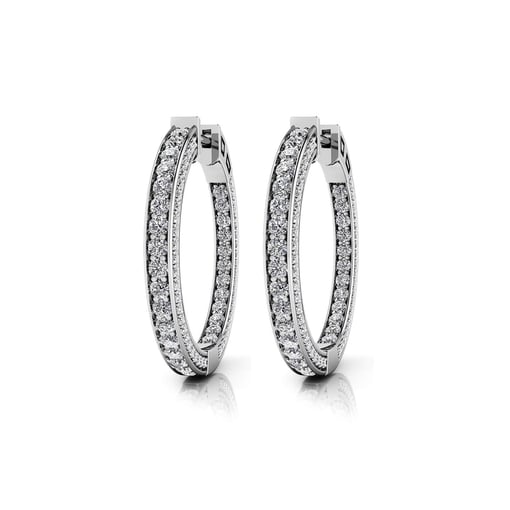 Euphoric Inside Out Hoop Earrings