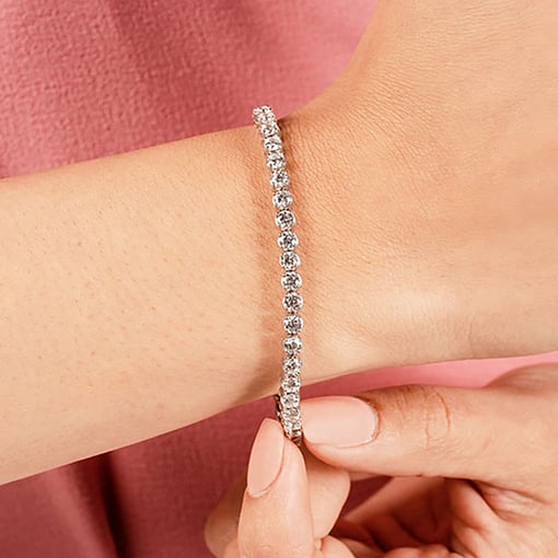 Classic Four Prong Tennis Bracelet