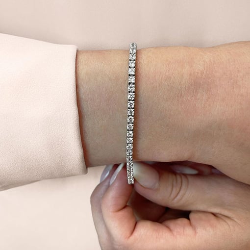 Classic Four Prong Tennis Bracelet