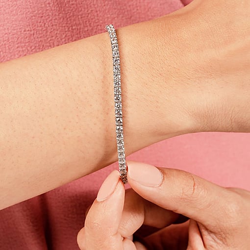 Diamond Dreams Tennis Bracelet