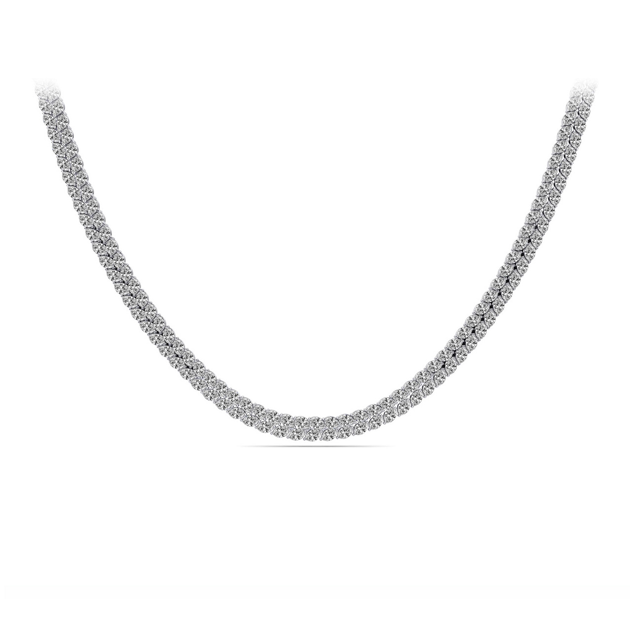 Marquise Dreams Tennis Necklace White Marquise Dreams Tennis Necklace