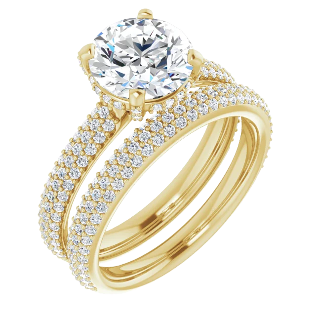 Yellow Gold Engagement Rings Tulsa, OK Yellow Gold Engagement Rings Tulsa, OK