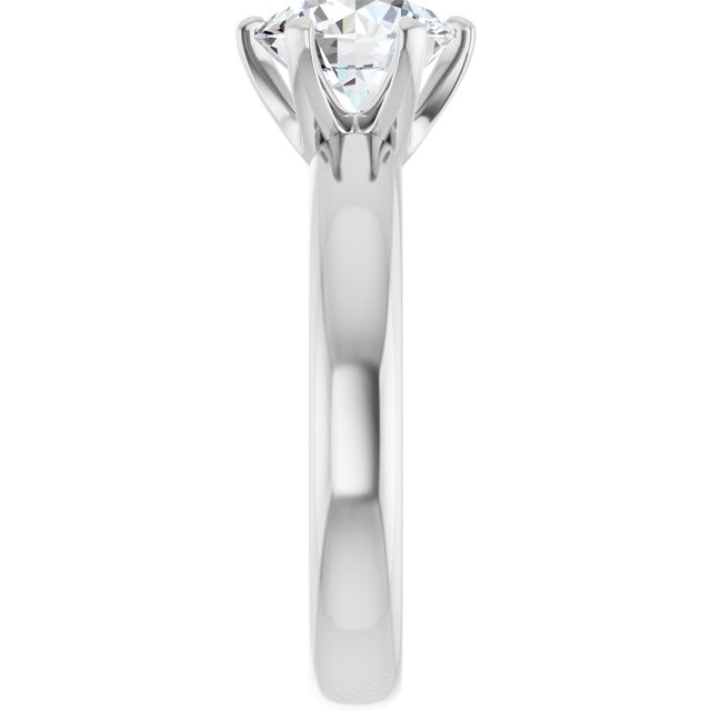 2.00 carat Round Lab-Grown GH/VS2+ Modern Solitaire Engagement Ring in 14KW | ViewE 2.00 carat Round Lab-Grown GH/VS2+ Modern Solitaire Engagement Ring in 14KW | ViewE