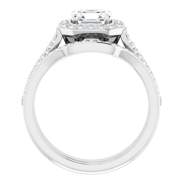 1.27 Tcw Asscher Lab-Grown D/VVS2+ Geometric Halo Engagement Ring in PLAT | AllComponents_ViewB_4 1.27 Tcw Asscher Lab-Grown D/VVS2+ Geometric Halo Engagement Ring in PLAT | AllComponents_ViewB_4