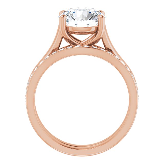 2.50 carat Round Diamond EF/VS1+ Trellis Solitaire Engagement Ring in 14KR | AllComponents_ViewB_4 2.50 carat Round Diamond EF/VS1+ Trellis Solitaire Engagement Ring in 14KR | AllComponents_ViewB_4