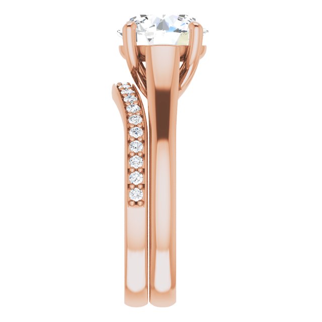 2.50 carat Round Diamond EF/VS1+ Trellis Solitaire Engagement Ring in 14KR | AllComponents_ViewE 2.50 carat Round Diamond EF/VS1+ Trellis Solitaire Engagement Ring in 14KR | AllComponents_ViewE