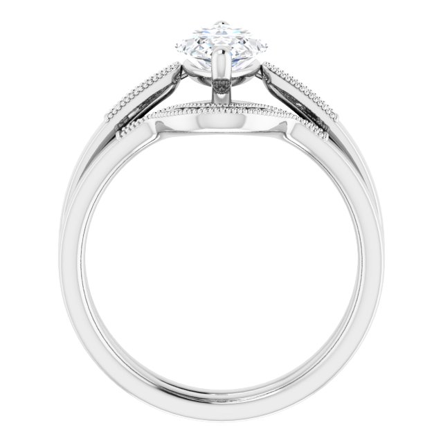 1.85 Marquise Lab-Grown D/VVS2+ Cathedral Sidestone Engagement Ring in 14KW | AllComponents_ViewB_4 1.85 Marquise Lab-Grown D/VVS2+ Cathedral Sidestone Engagement Ring in 14KW | AllComponents_ViewB_4