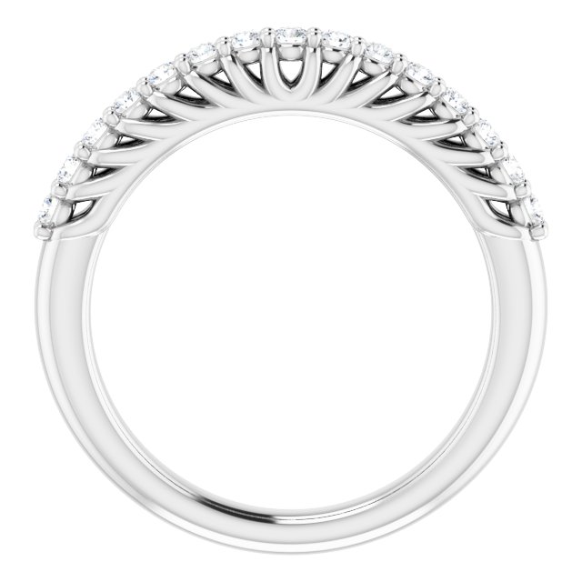 Trellis 0.30 Round Lab-Grown EF/VS1+ Anniversary Ring in 18KW | ViewB_4 Trellis 0.30 Round Lab-Grown EF/VS1+ Anniversary Ring in 18KW | ViewB_4