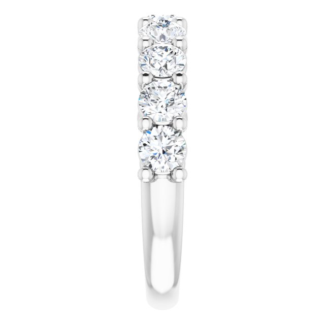 Trellis 2.07 Round Diamond EF/VS1+ Anniversary Ring in 18KW | ViewE Trellis 2.07 Round Diamond EF/VS1+ Anniversary Ring in 18KW | ViewE
