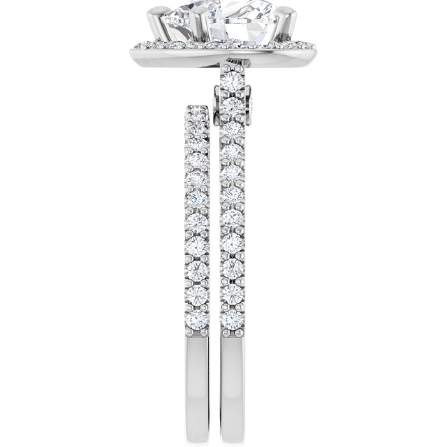2.26 Tcw Heart Lab-Grown EF/VS1+ Suspended Halo Engagement Ring in PLAT | AllComponents_ViewE 2.26 Tcw Heart Lab-Grown EF/VS1+ Suspended Halo Engagement Ring in PLAT | AllComponents_ViewE
