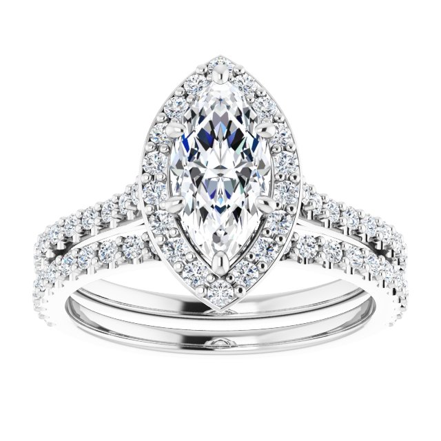 1.44 Tcw Marquise Diamond D/VVS2+ Suspended Halo Engagement Ring in PLAT | AllComponents_ViewS 1.44 Tcw Marquise Diamond D/VVS2+ Suspended Halo Engagement Ring in PLAT | AllComponents_ViewS