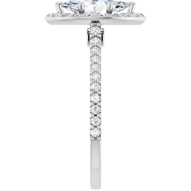 1.44 Tcw Marquise Diamond D/VVS2+ Suspended Halo Engagement Ring in PLAT | ViewE 1.44 Tcw Marquise Diamond D/VVS2+ Suspended Halo Engagement Ring in PLAT | ViewE