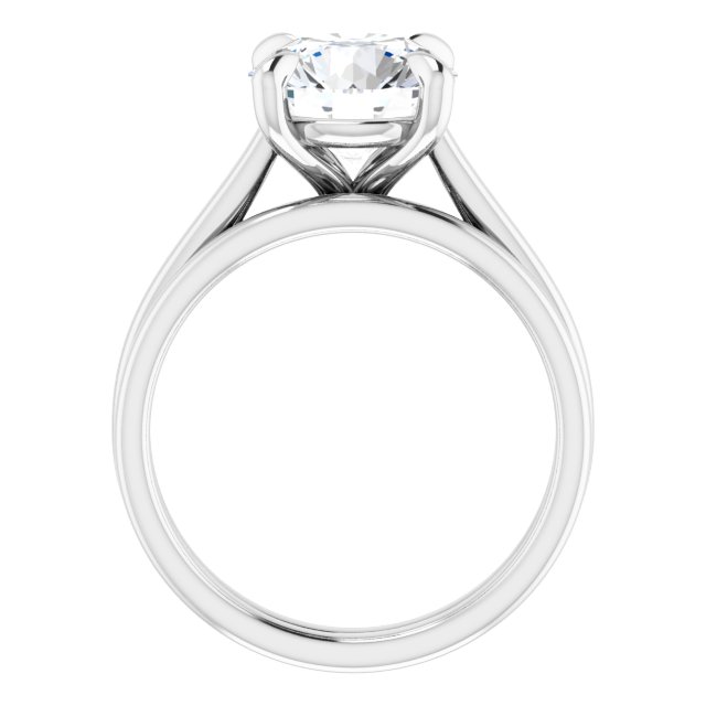 2.70 carat Round Diamond EF/VS1+ Classic Solitaire Engagement Ring in 18KW | AllComponents_ViewB_4 2.70 carat Round Diamond EF/VS1+ Classic Solitaire Engagement Ring in 18KW | AllComponents_ViewB_4