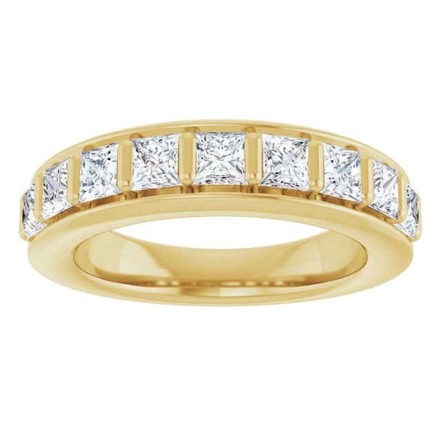 Dome 1.62 Square Lab-Grown EF/VS1+ Anniversary Ring in 14KY | ViewS Dome 1.62 Square Lab-Grown EF/VS1+ Anniversary Ring in 14KY | ViewS