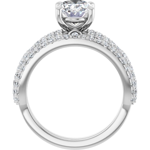 2.55 Oval Lab-Grown D/VVS2+ Twisted Sidestone Engagement Ring in 14KW | AllComponents_ViewB_4 2.55 Oval Lab-Grown D/VVS2+ Twisted Sidestone Engagement Ring in 14KW | AllComponents_ViewB_4