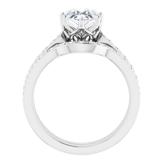 2.55 Pear Lab-Grown D/VVS2+ Tulip Sidestone Engagement Ring in 18KW | AllComponents_ViewB_4 2.55 Pear Lab-Grown D/VVS2+ Tulip Sidestone Engagement Ring in 18KW | AllComponents_ViewB_4