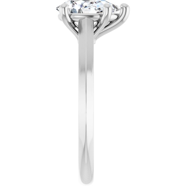 1.50 carat Pear Lab-Grown GH/VS2+ Vintage Solitaire Engagement Ring in 14KW | ViewE 1.50 carat Pear Lab-Grown GH/VS2+ Vintage Solitaire Engagement Ring in 14KW | ViewE