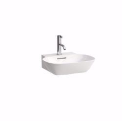 Picture of Laufen INO - Handwaschbecken INO 45X41 WEISS, 000 weiss, 1 Hahnloch, 450 x 410 x 120, Art.Nr. : H8153010001041
