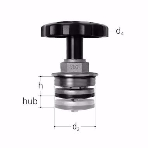 Picture of GF-JRG LegioStop Geradsitzventil Oberteil DN 65 21/2" , Art.Nr. : 5395.720