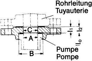 Picture of WILO Ausgleichsstück RF2 - Art.-Nr.: 110680298 