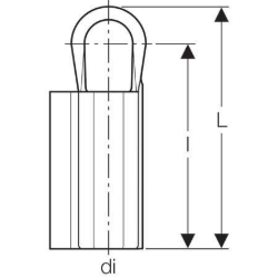 Picture of Geberit Abschluss für Anschlusswinkel, di  16 / 20 mm, L 18.5 cm, Art.-Nr. 601.838.00.1