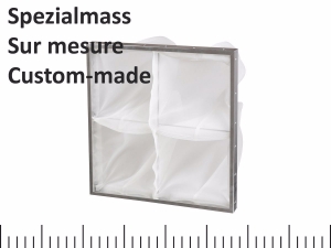 Picture of Unifil GH2000-287-592-500-H-2H Haubenfilter, Holzrahmen, 287x592x500, Art.Nr. 280744