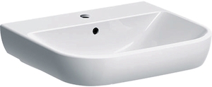 Picture of Geberit Smyle Waschtisch mit Hahnloch und Überlauf weiss, 70x48cm, Art.Nr. : 500.248.01.1