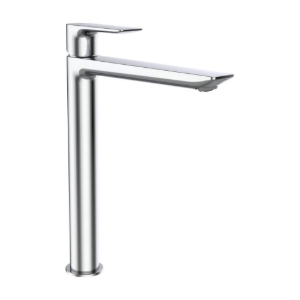 Bild von LAUFEN - CITYPLUS - Standsäulen-Waschtischmischer, Ausladung 185 mm, Festauslauf, Eco+ Funktion, ohne Ablaufventil, Chrom, Art.Nr. :HF505314100000