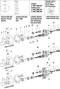 Picture of LAUFEN - TEMP GRIFF ASS S-BOX-TH-2G F462, Art.Nr. :WI571028462000