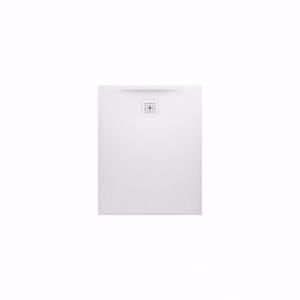 Picture of Laufen PRO - Duschwanne, aus Verbundwerkstoff Marbond, superflach, rechteckig, Ablauf an kurzer Seite, 1000 x 800 x 32,  000, weiss , Art.Nr. : H2109510000001
