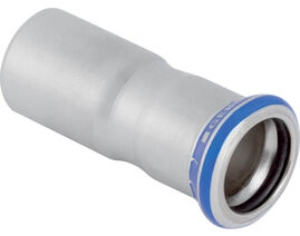 Picture of Geberit - Reduktionsstücke GEBERIT MAPRESS Wasser Edelstahl Rostfrei 1.4401, Pressindikator, d d mm: 54.0, d d1 mm: 35.0, Art.Nr. :32323