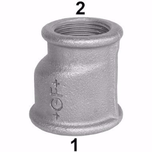 Picture of +GF+ 260 Muffe exzentrisch, reduziert, Dim. (1-2): 1" ‑ 3/4", Art.Nr.: 770260116