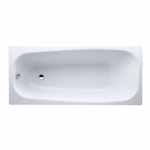 Picture of Laufen MODERNA PLUS - Badewanne, Einbauversion, Stahl-Email 3,5 mm, 000 weiss, mit Schallschutz, 1700 x 410 x 750, Art.Nr. : H2251300000411