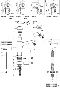 Picture of LAUFEN - VERSCHRAUBUNG G3/8-d8 - 8 L/MIN CHRO, Art.Nr. :WI805890100